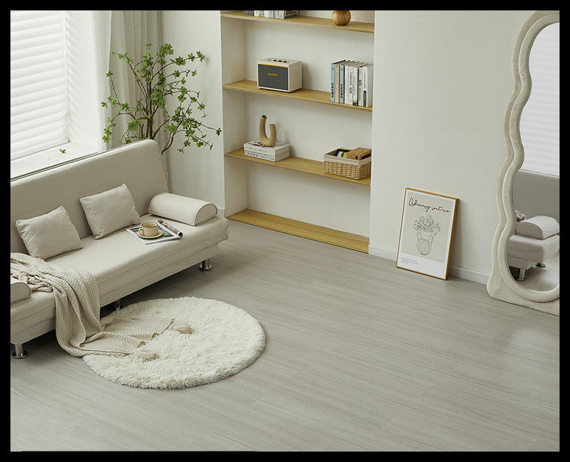 LVT عرض کف 7.25inch/183mm Matt یا سطح روشن Gloss لایه پوشیدن لایه بالا