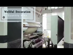 1000m/roll بسته بندی چاپی فیلم تزئینی با الگوهای چاپی گراوژ